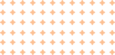 Pattern background with orange crosses