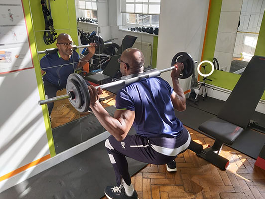 Personal trainer in Chelsea at a private gym
